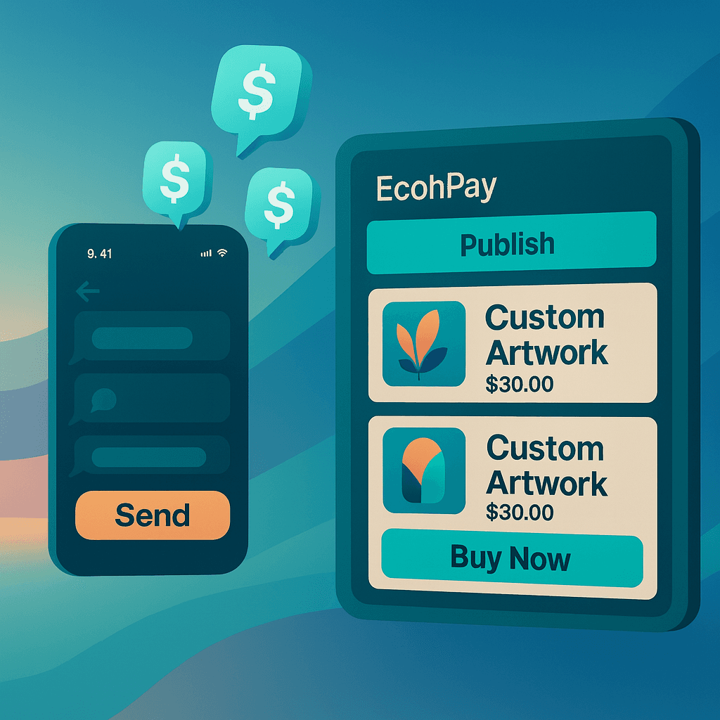 EcohPay Hero Illustration